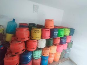 Kush cooking gas supply in kitengela town.