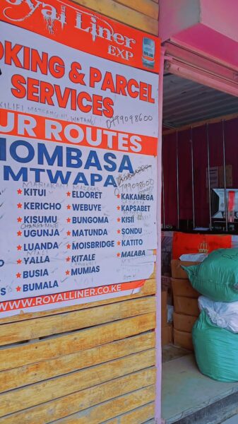 Kitengela Mombasa Bus